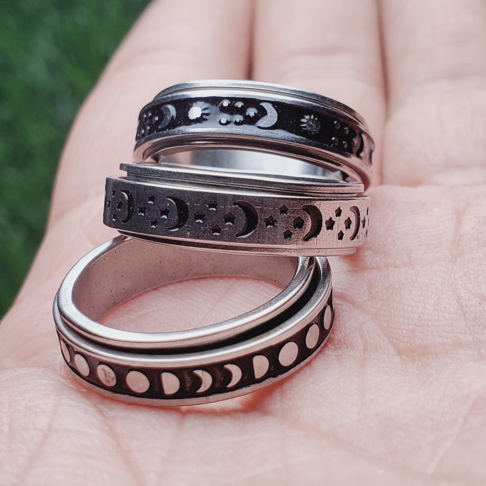 "NEW* Set of 3 Rings for Women/Men, SET10182123 - Picture 4 of 9